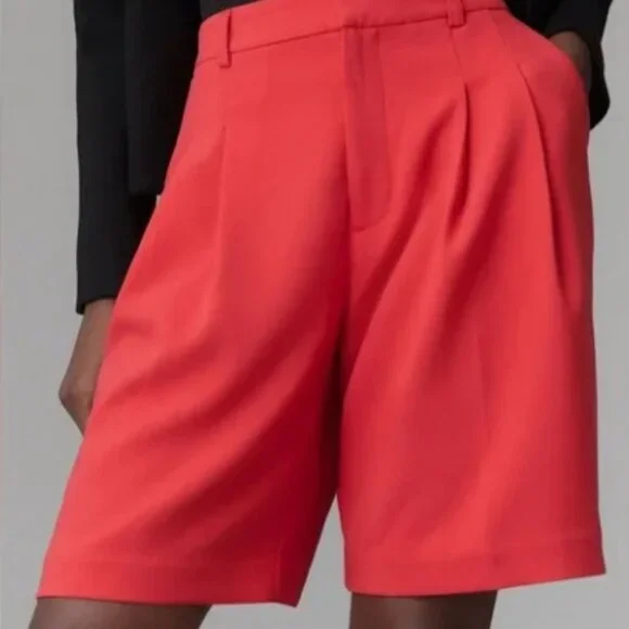 Anthropologie The Avery Pleated Shorts by Maeve - Picture 2 of 7